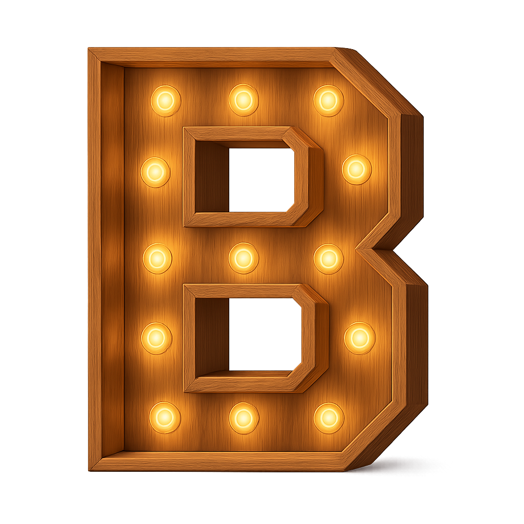 B