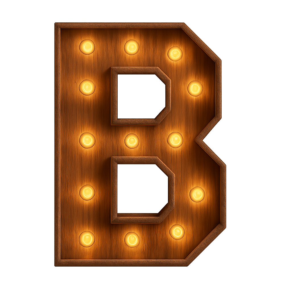 B